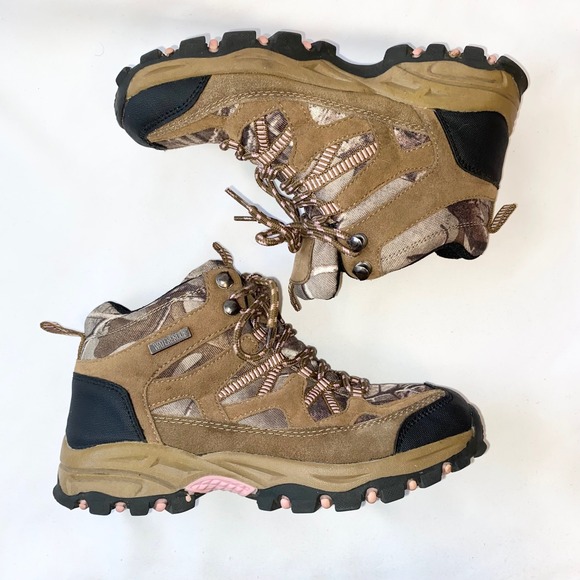 Itasca Womens 6.5 Hunting Hiking Camping Boots Waterproof Brown Camo - Picture 15 of 16